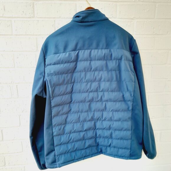 32Degrees Full Zip Lined Jacket Zip Pockets Blue Transitional Outdoors Sz: Large - Picture 2 of 10